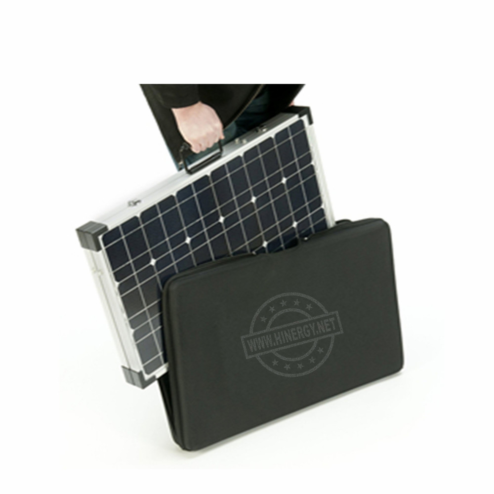 Painel solar para mala portátil