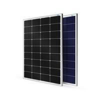 Pequenos painéis solares monocristalinos 50w 100w 120w 150w 200w para venda