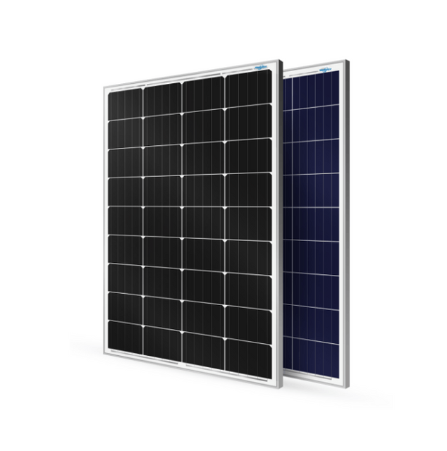 Painel solar fotovoltaico monocristalino de 100 W e 12 volts de 100 watts para venda