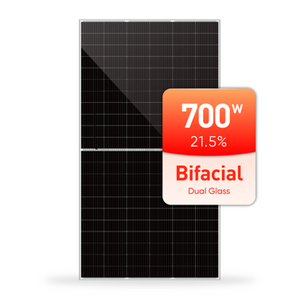 Painel solar fotovoltaico bifacial monocristalino da China Facotry