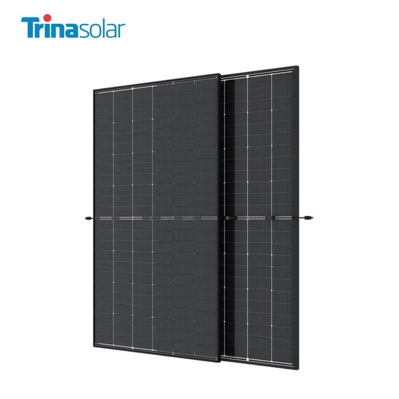 Trina Solar Vertex S+ Tsm 440w N Tipo Pv Preço de painéis solares bifaciais totalmente pretos