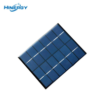 Preço do mini painel solar de célula monocristalina pequena Hinergy 6 volts