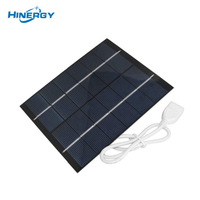 Hinergy Mini Painel Solar com Carregador de Telefone com Porta de Conexão de Saída Micro USB