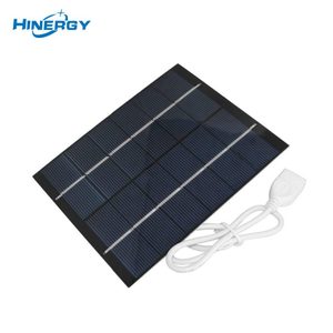 Hinergy Mini Painel Solar com Carregador de Telefone com Porta de Conexão de Saída Micro USB