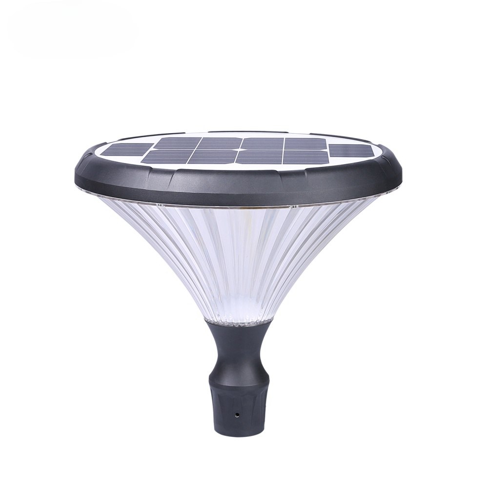 Luzes postais externas movidas a energia solar | Lâmpada LED para iluminação de quintal