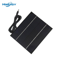 Hinergy Mini Pequeno Módulo de Painel Solar com Tomada DC Carregador de Celulares DIY