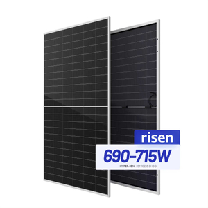 Preço do painel solar fotovoltaico monocristalino bifacial de 700 watts da Risen Energy