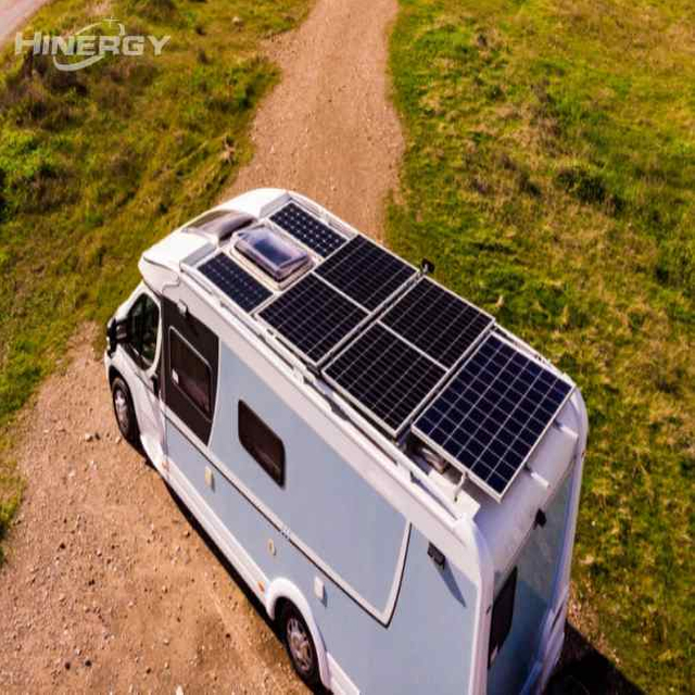 100 Watts 12 Volts Painel Solar Monocristalino 100W PV para Caravana