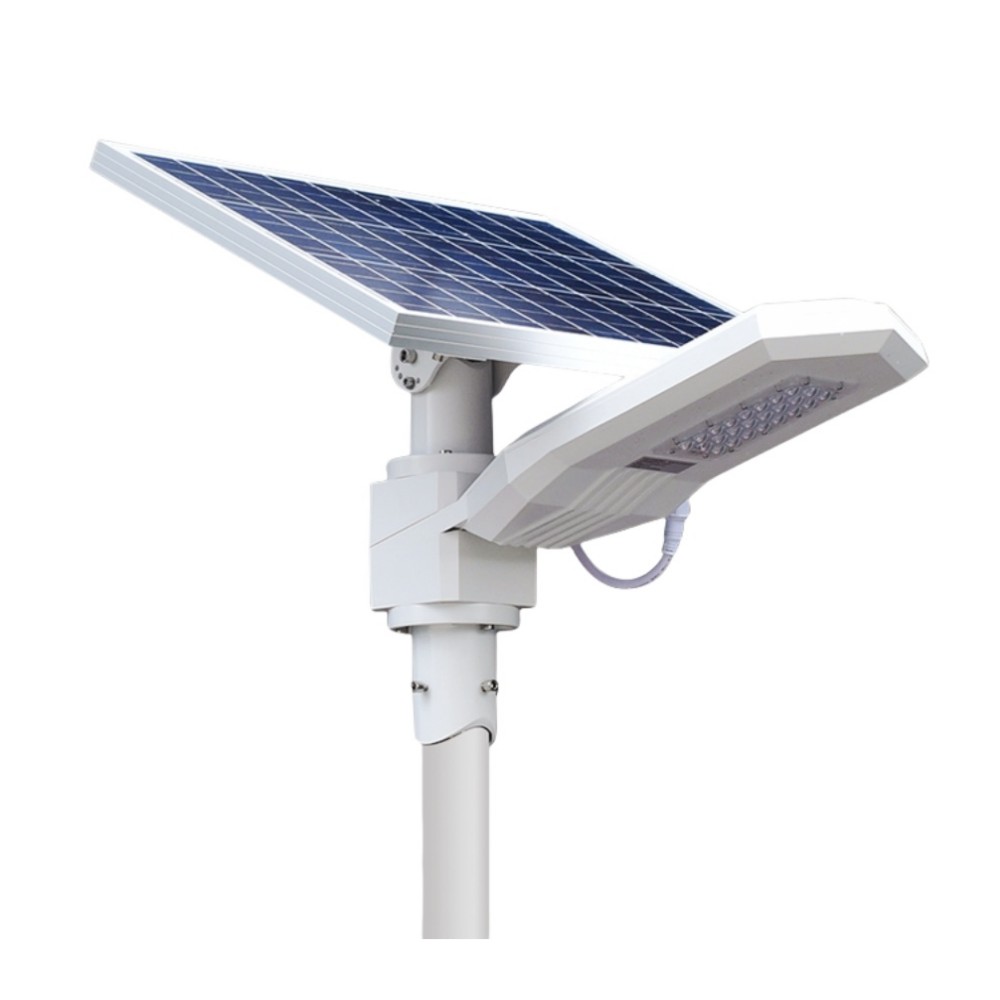 Lâmpada de rua solar LED para exterior | Luz solar de rua automática ligada e desligada 