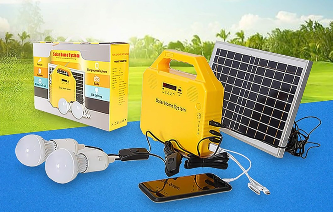 Kits de iluminação solar 60W-Header