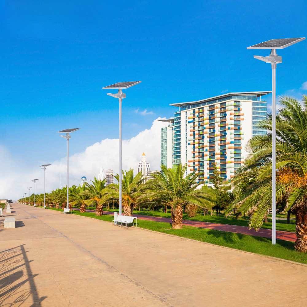 Lâmpadas de rua movidas a energia solar | Preço de luz de rua LED solar inteligente