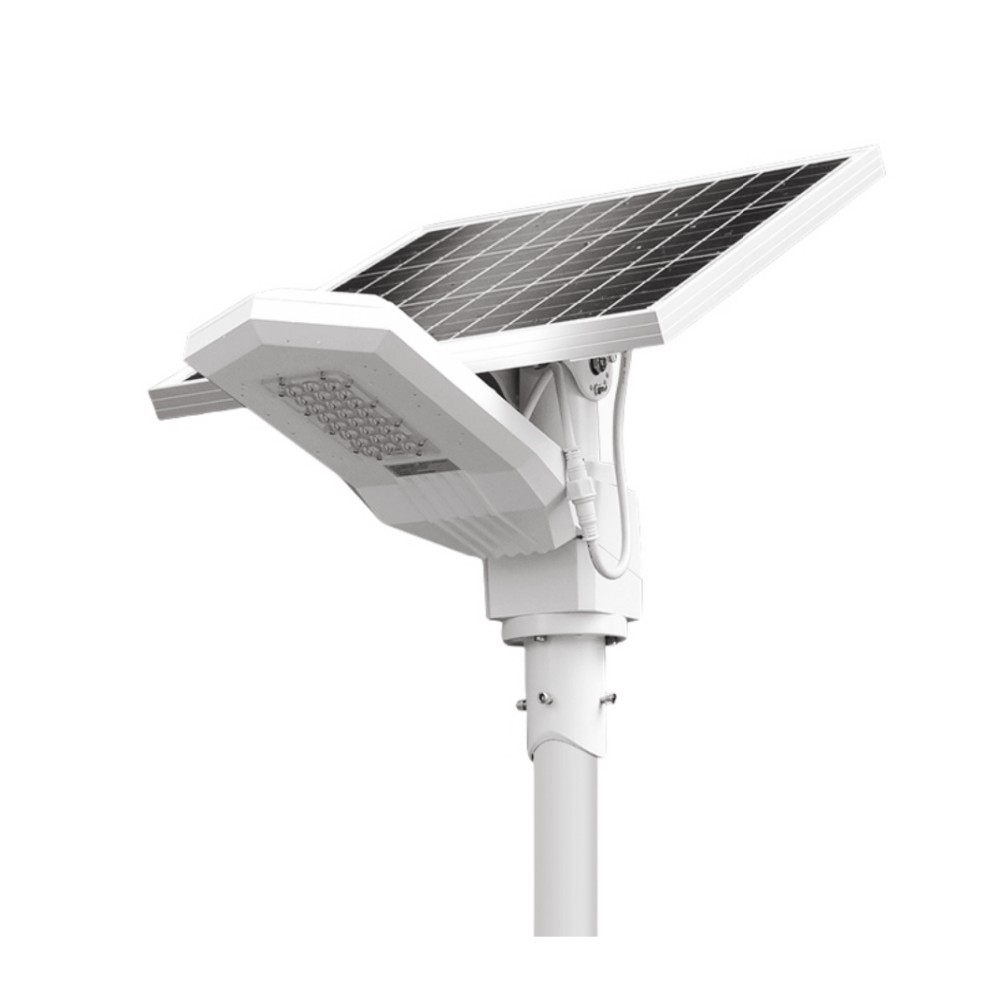 Lâmpada de rua solar LED para exterior | Luz solar de rua automática ligada e desligada 