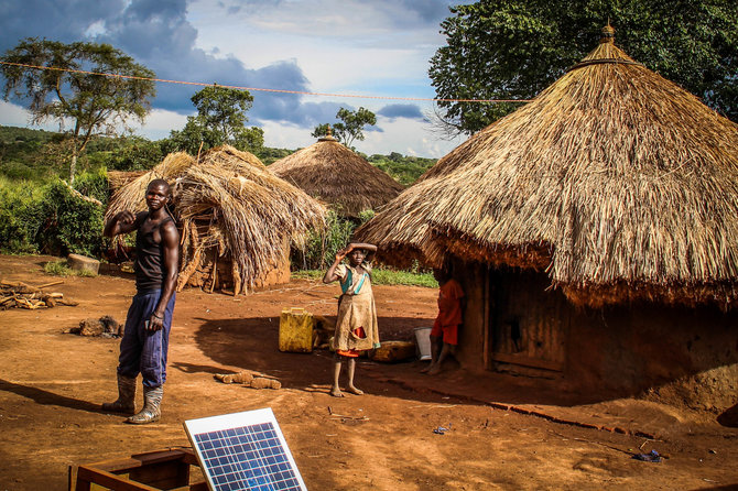 sistema de iluminação solar residencial para aldeias 2