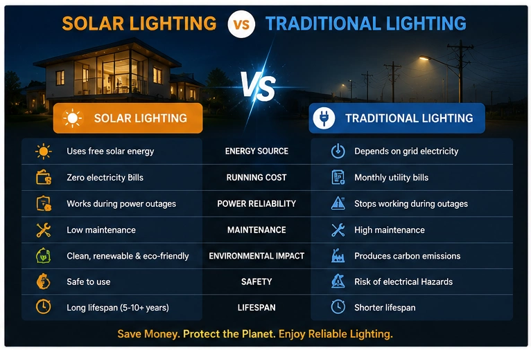 Sistema de ilumina&ccedil;&atilde;o solar residencial versus ilumina&ccedil;&atilde;o tradicional.webp