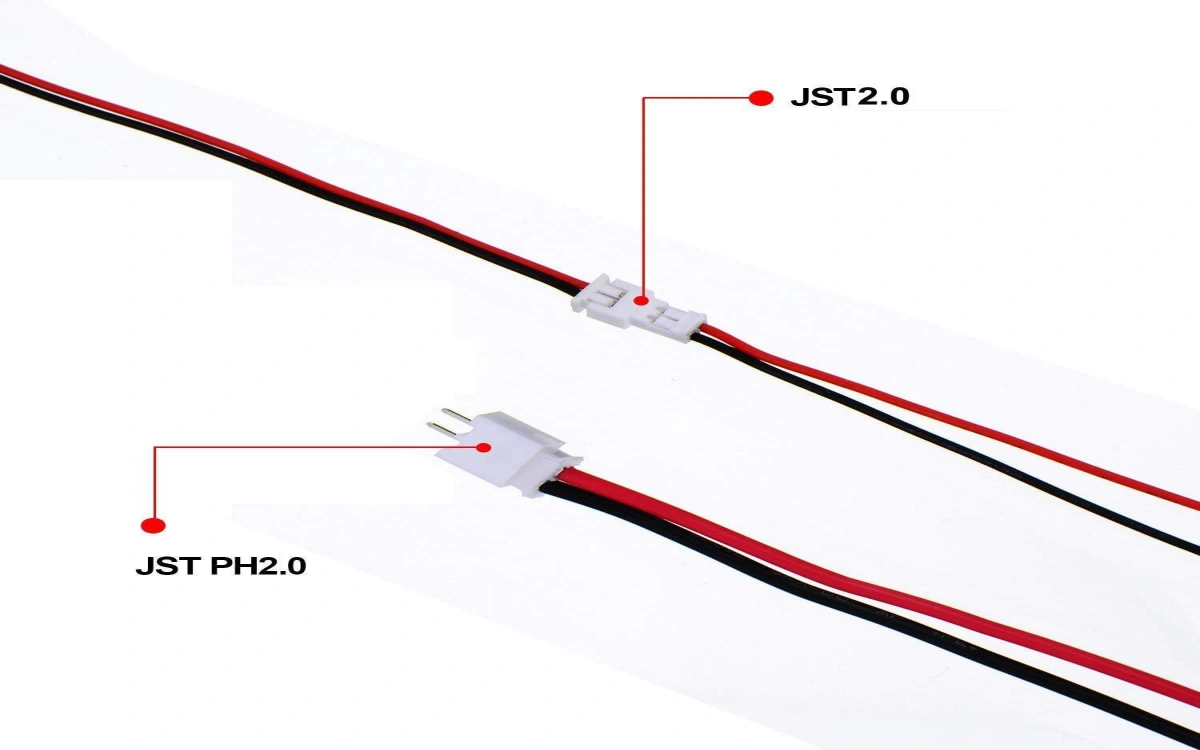 Painel solar JST PH2.0 com conector de cabo de 2 pinos para mini aplica&ccedil;&otilde;es solares