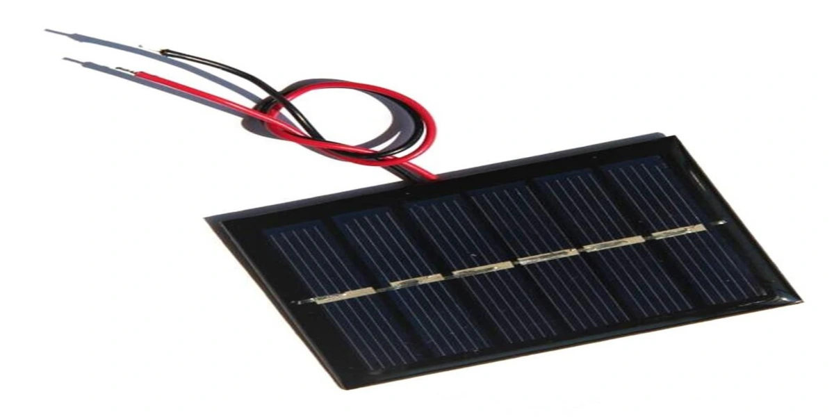 Mini painel solar com fios e op&ccedil;&otilde;es de cabos